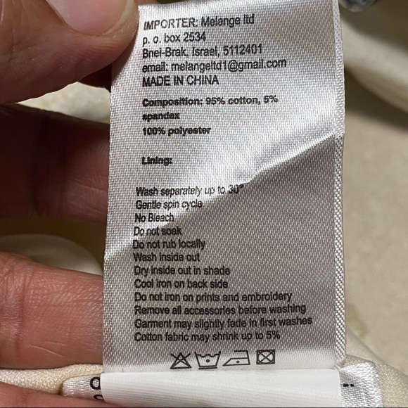 Ruffle Blouse Women’s Size Small white black Cropped Embroidered Ruffle Top - Picture 7 of 11